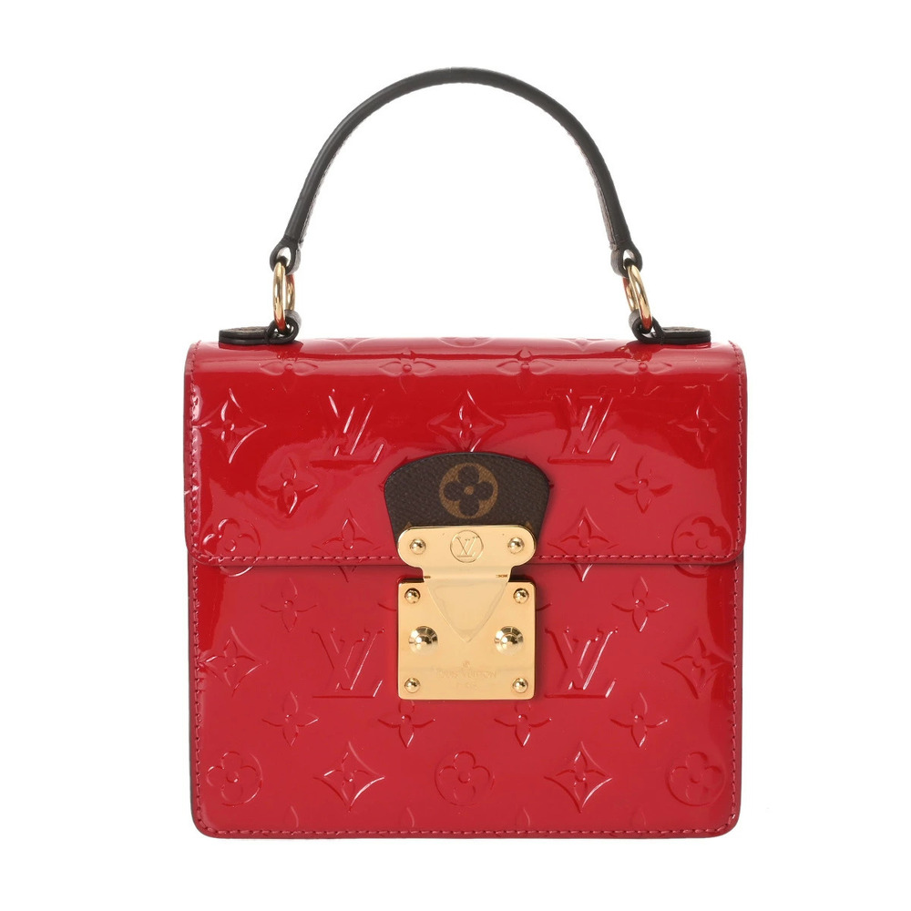 LOUIS VUITTON Monogram Vernis Spring Street Handbag